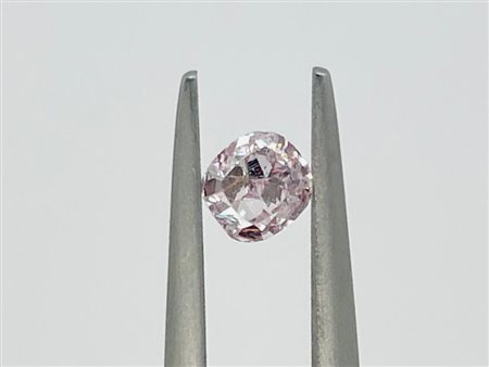 DIAMANTE NATURAL POLISHED 0,39 NATURAL FANCY ROSA CHIARO - SI2* - F20404