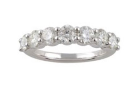 Anello in Oro 14K con 1 Carato di Diamanti