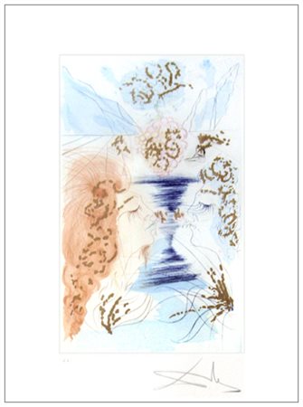 SALVADOR DALI’ Figueres (Spagna) 1904 – Figueres (Spagna) 1989 Let him kiss...