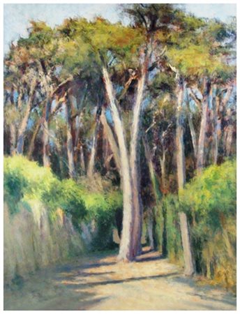 MARIO BORGIOTTI Livorno 1906 – Firenze 1977 Pineta al Forte dei Marmi 1969...