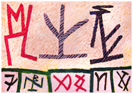 RICCARDO LICATA Torino 1929 – Venezia 2014 Senza titolo 2007 Olio e t.m. su...