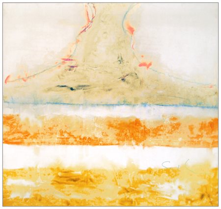 MARIO SCHIFANO Homs 1934 – Roma 1998 Paesaggio anemico 1978 Acrilico su tela...