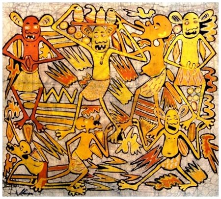 GEORGE LILANGA Kikwetu (Tanzania) 1934 – Dar es Salaam (Tanzania) 2005 Senza...