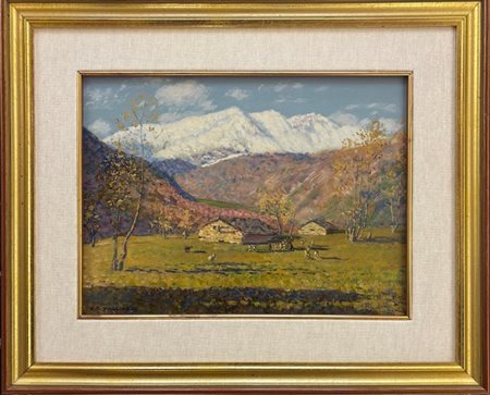 Carlo Costantino Tagliabue Bresso (mi) 1884 - Milano 1960 Autunno