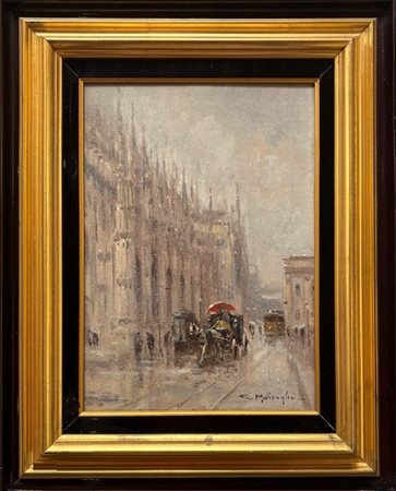 Carlo Moiraghi Binasco (mi) 1880 - Milano 1943 Milano, carrozze in duomo