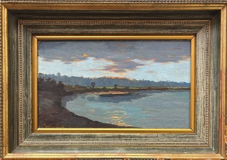 Dario Galimberti Chioggia (ve) 1881 – 1966 Paesaggio lagunare
