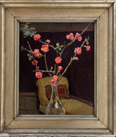 Arturo Daniele Lucca 1878 – 1944 Fiori rossi 