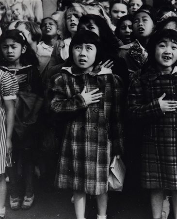 Dorothea Lange (1895 - 1965)  - Weill Public School, San Francisco, 1942