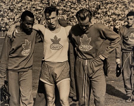 Leni Riefenstahl (1902 - 2003)  - The Canadian Football Team, 1936