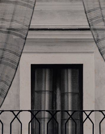 Giuseppe Cavalli (1904 - 1961)  - Il balcone, 1960s