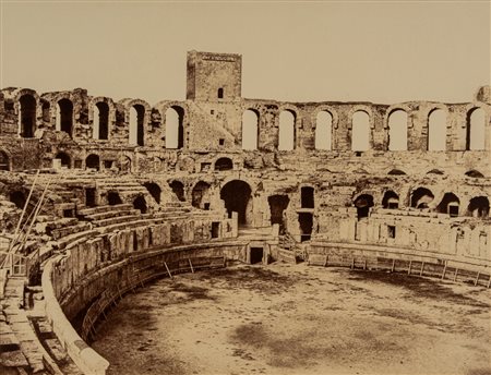 Édouard Denis Baldus (1813 - 1889)  - Amphitéatre, Arles, 1850s/1860s