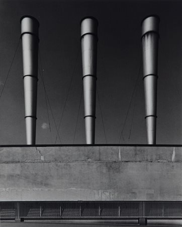 Gabriele Basilico (1944 - 2013)  - Via Giovanni Ferrari. Milano. Ritratti di fabbriche, 1978