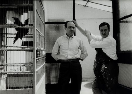 Ugo Mulas (1928 - 1973)  - Gio e Arnaldo Pomodoro, 1960s/1970s