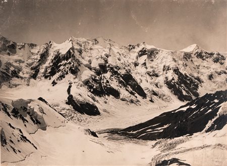 Vittorio Sella (1859 - 1943)  - Ghiacciaio Bezingi, Caucaso, 1890s