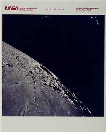 NASA (XX sec.)  - Apollo 17, view of the moon, 1972