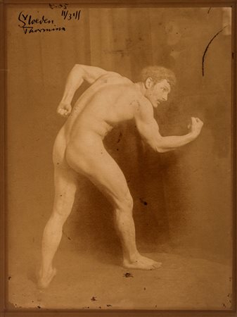 Baron Wilhelm von Gloeden (1856 - 1931)  - Senza titolo (Nudo), 1900s