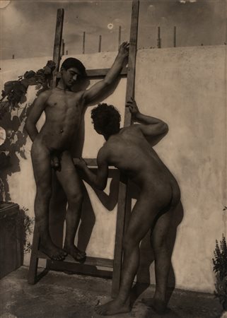 Baron Wilhelm von Gloeden (1856 - 1931)  - Senza titolo (Giovani siciliani), 1900s