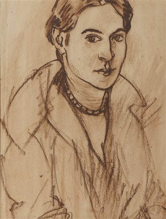 MODIGLIANI AMEDEO (1884 - 1920) - RITRATTO DI ELENA .