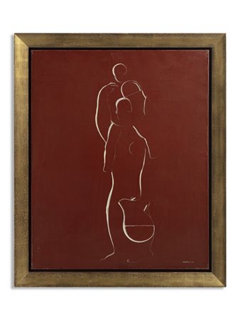 OZENFANT AMEDEE (1886 - 1966) - FEMME ET ENFANT.