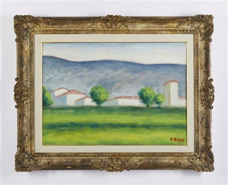 ROSAI OTTONE (1895 - 1957) - PAESAGGIO (1956 circa).