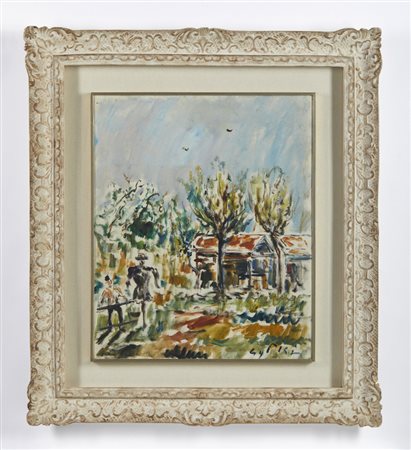 DE PISIS FILIPPO (1896 - 1956) - PAESAGGIO.