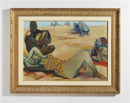 GUTTUSO RENATO (1912 - 1987) - SENZA TITOLO.