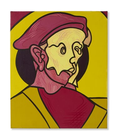 ADAMI VALERIO (n. 1935) - VIAGGIO ALL'EST, BUCAREST 1990.