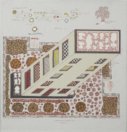 BARUCHELLO GIANFRANCO (1924 - 2023) - SI SCRIVE IL DECRETO SOPRA UNA PIETRA DURA.