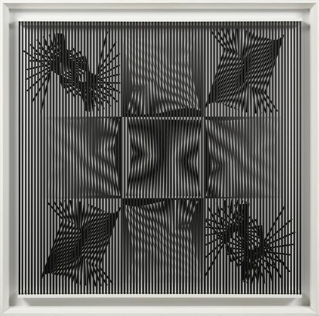 BIASI ALBERTO (n. 1937) - RILIEVO OTTICO-DINAMICO.