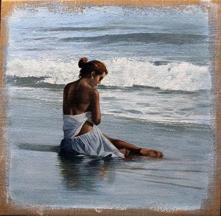 AGOSTINO CANCOGNI, "Nel vicolo", anni 2000