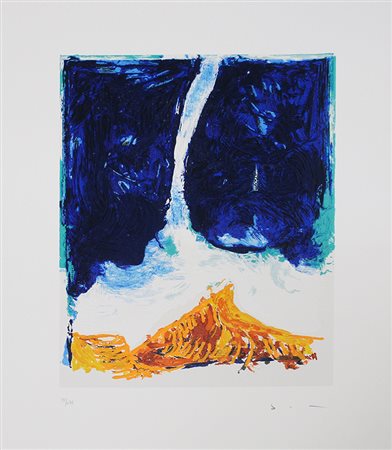 Mario Schifano, "Vulcano"