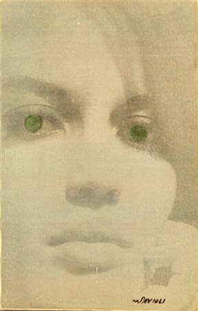 TELZIO SAVIOLI, "Ritratto", 1962