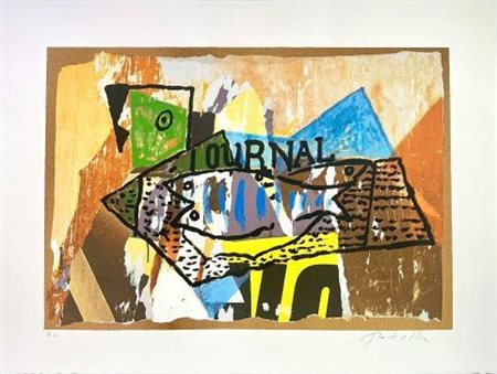 Mimmo Rotella “Il giornale di Picasso”