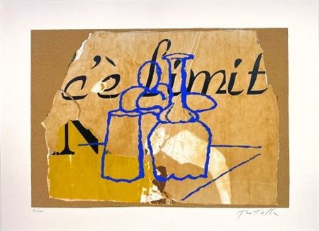 Mimmo Rotella “Morandiana”