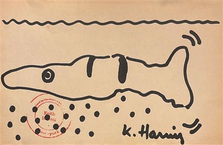 Keith Haring “Senza titolo” 