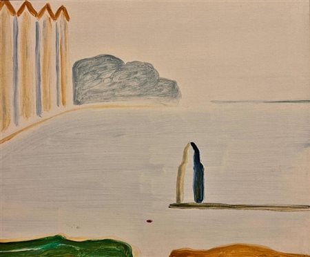 Virgilio Guidi “Bacino di San Marco” 1970