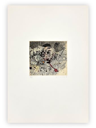 GIANFRANCO FERRONI (1927-2001) - Olocausto, 1964-1970