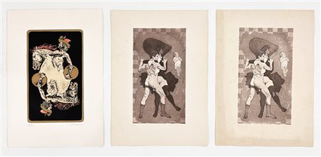 GIUSEPPE (BEPPE) MADAUDO (1950) - Lotto unico composto da 3 acqueforti