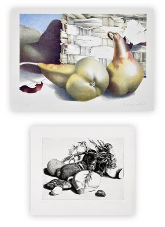 ROSEMARIE WÜRTH (1938) - Lotto unico composto da 2 opere grafiche