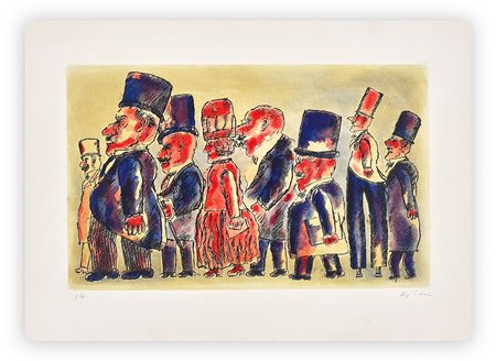 FRANZ BORGHESE (1941-2005) - Senza Titolo