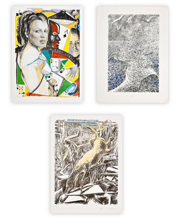 AUTORI VARI (ATTARDI E FAZZINI) - Lotto unico composto da 3 opere grafiche