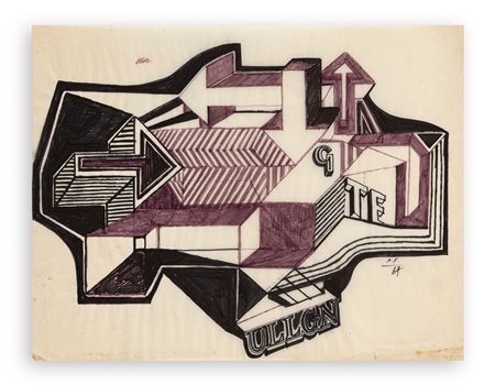 NATO FRASCÀ (1931-2006) - Senza Titolo, 1967