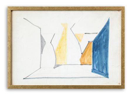 POMPEO BORRA (1898-1973) - Senza Titolo (Astratto), 1937 circa