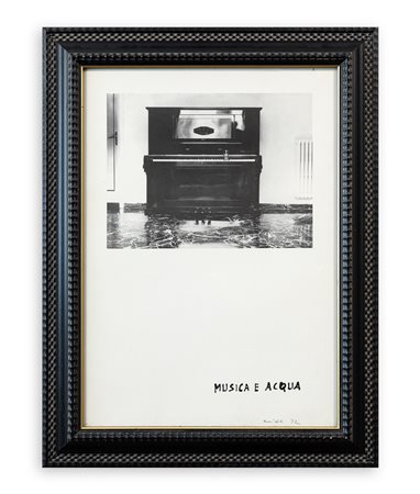 GIUSEPPE CHIARI (1926-2007) - Musica e acqua, 1972