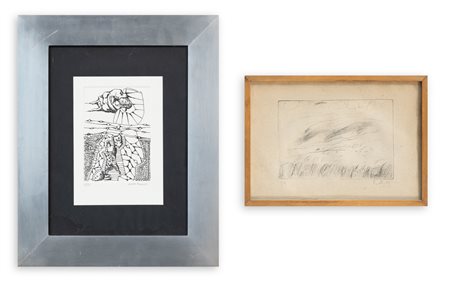 AUTORI VARI (LIVIO MARZOT E NADO CANUTI) - Lotto unico di 2 opere