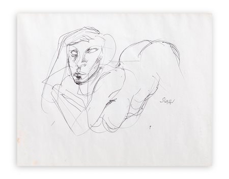 ALBERTO SUGHI (1928-2012) - Nudo, 2002