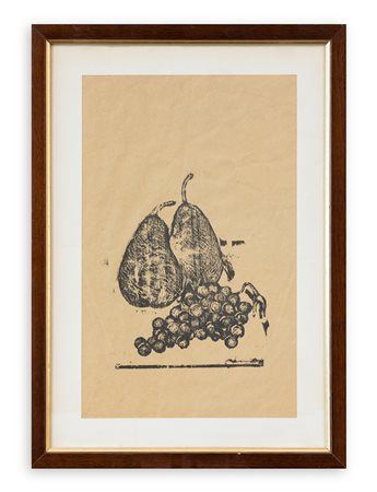 ARDENGO SOFFICI (1879-1964) - Pere e uva, 1927