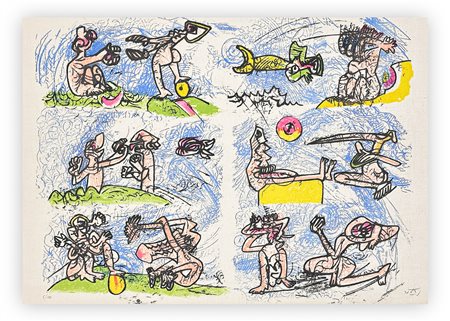 ROBERTO SEBASTIAN MATTA (1911-2002) - Senza Titolo, 1981