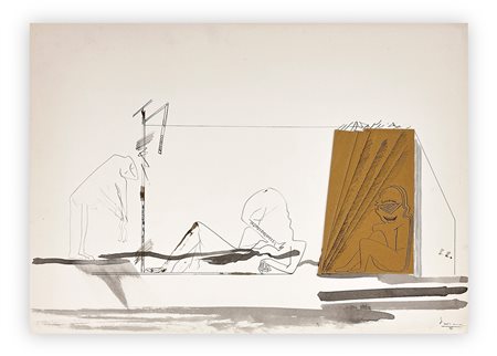 GASTON ORELLANA (1933) - Senza Titolo, 1987