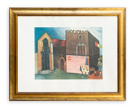 FRANCO GENTILINI (1909-1981) - Senza Titolo